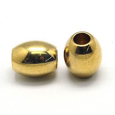 304 Stainless Steel Beads STAS-E035-1B-1