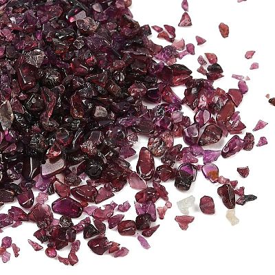 Natural Garnet Chip Beads G-M364-14-01-1
