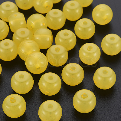 Imitation Jelly Acrylic Beads MACR-S373-14-EA07-1