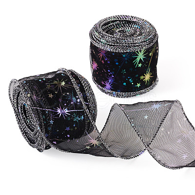 Polyester Deco Mesh Ribbons OCOR-TAC0024-004H-1