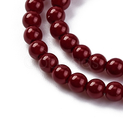 Baking Paint Glass Beads GLAA-Z010-01A-1