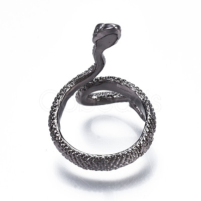 Alloy Cuff Finger Rings X-RJEW-T006-33B-1