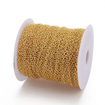 Brass Cable Chains CHC024Y-G-1