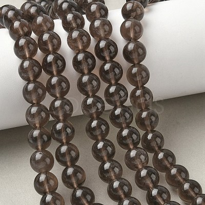 Natural Ice Obsidian Beads Strands G-P590-A01-10mm-01-1