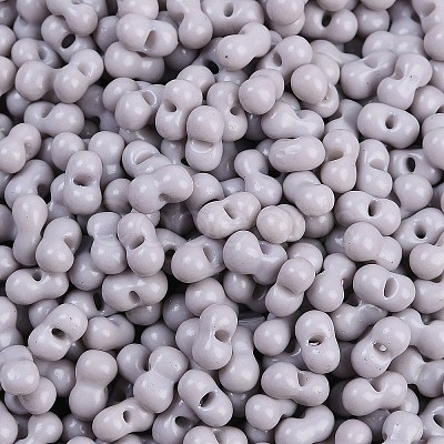 Baking Paint Glass Seed Beads SEED-K010-A04-1