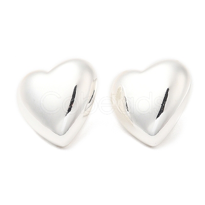 Rack Plating Brass Stud Earrings EJEW-F324-02S-1