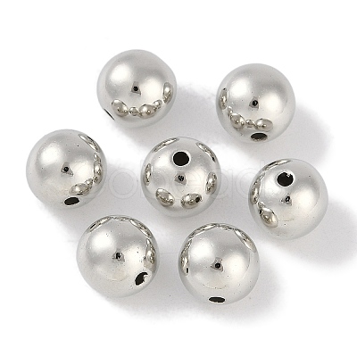CCB Plastic Round Beads ALUM-U001-08C-06-1