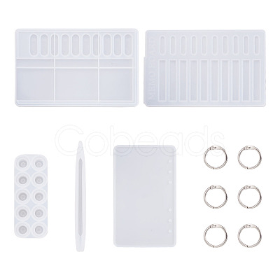 DIY Notebook & Pen Silicone Molds DIY-FW0001-07-1