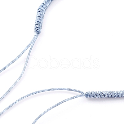 Braided Nylon Thread Bracelet Making AJEW-JB00922-03-1