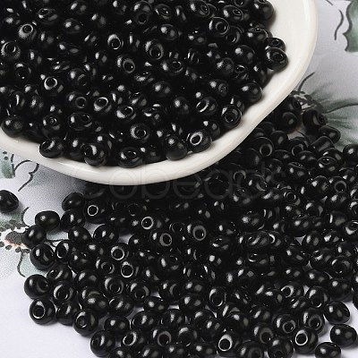 6/0 Opaque Baking Paint Glass Seed Beads X1-SEED-M012-02A-12-1