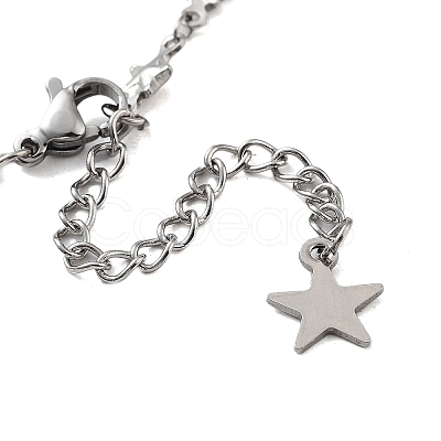 Tarnish Resistant 201 Stainless Steel Link Bracelet Settings Fit for Cabochons LS-MAK-K023-01D-P-1