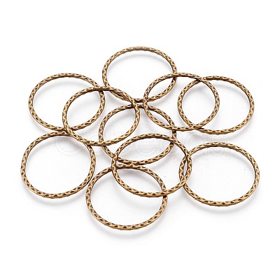 Tibetan Style Alloy Linking Rings LS-MLF10812Y-NF-1