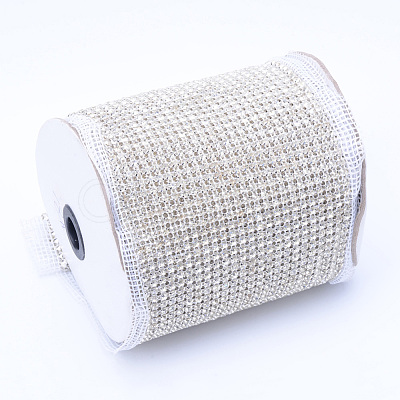 Brass Mesh Rhinestone Sheets CHC-T005-SS18-01S-1