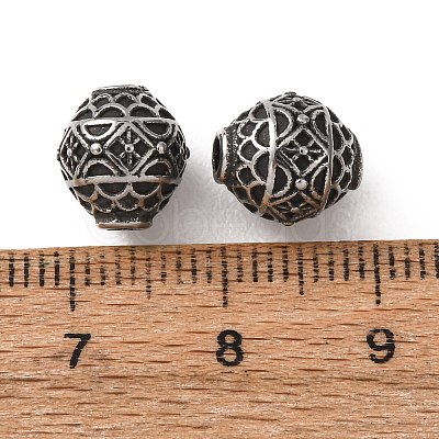 304 Stainless Steel Beads SA-CBAFBAB-09AS-E-1