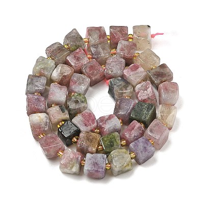Natural Tourmaline Beads Strands G-G053-B17-04-1