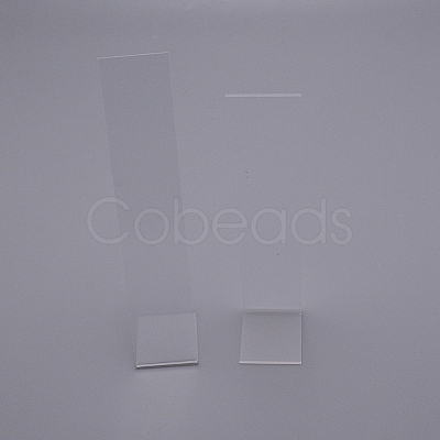 Acrylic Hair Pin Displays Stand ODIS-WH0009-02-1