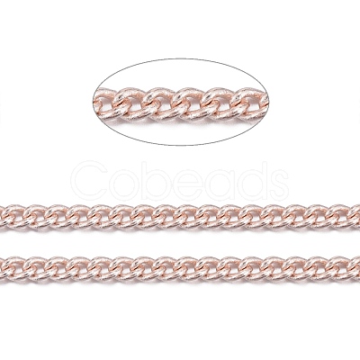 Brass Twisted Chains CHC010Y-RG-1