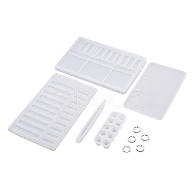 DIY Notebook & Pen Silicone Molds DIY-FW0001-07-1