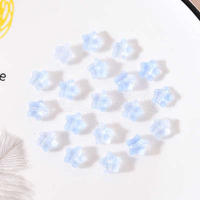 20Pcs Transparent Glass Beads GLAA-YW0001-08-1