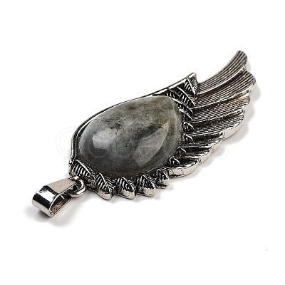 Natural Labradorite Big Pendants G-G112-02AS-05-1