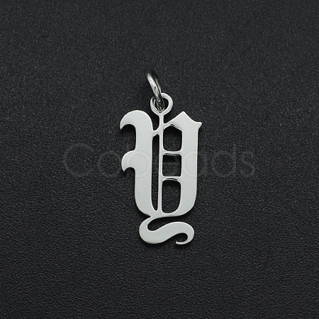 Non-Tarnish 304 Stainless Steel Pendants STAS-R111-JA565-Y-1