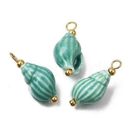 Handmade Porcelain Pendants PR-CBA0027-08G-09-1