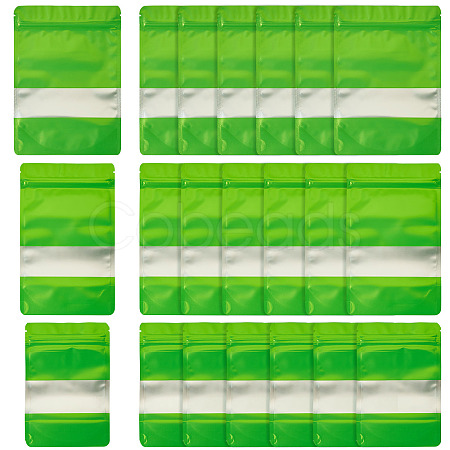 18Pcs 3 Styles PE Resealable Bags with Window OPP-TAD0001-01C-1
