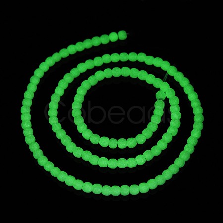 Luminous Glass Bead Strands X-GLAA-H018-01B-1
