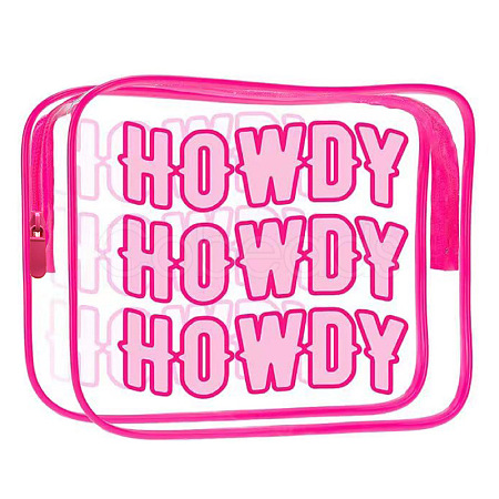 Transparent PVC Cosmetic Pouches ABAG-D008-02F-1
