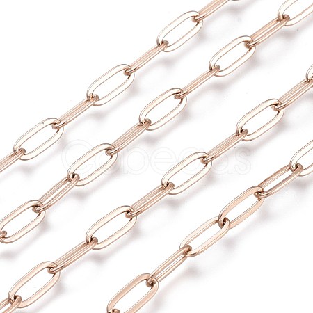 Ion Plating(IP) 304 Stainless Steel Cable Chains CHS-M002-01RG-1