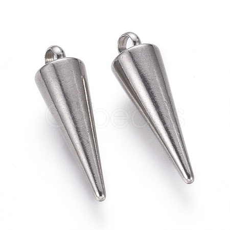 Tarnish Resistant 304 Stainless Steel Pendants STAS-G214-47P-01-1