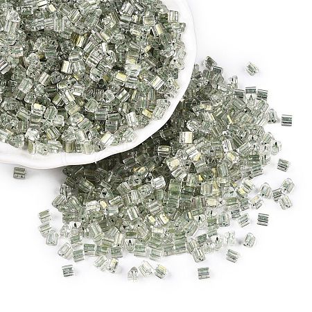 6/0 Transparent Inside Colours Glass Seed Beads SEED-N006-003B-1