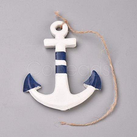 Hanging Resin Pendant Decorations AJEW-WH0098-75E-1