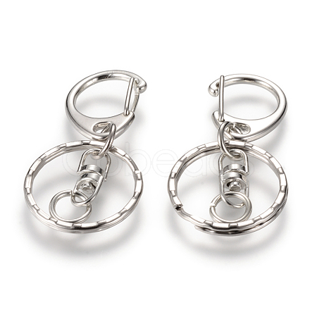 Alloy Key Clasps X-PALLOY-T010-07P-1