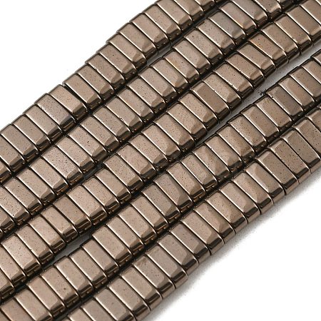 Electroplated Non-magnetic Synthetic Hematite Beads Strands G-C106-B02-09A-1