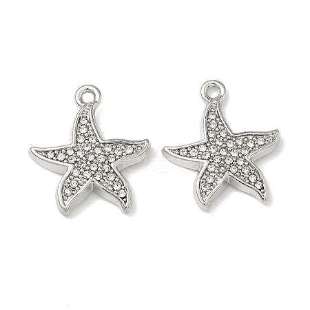Alloy Crystal Rhinestone Pendants FIND-G108-04D-P-1