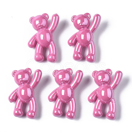 Opaque Acrylic Pendants PACR-ZX016-08F-1