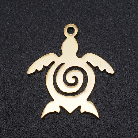 Ion Plating(IP) 304 Stainless Steel Pendants STAS-N090-JN865-2-1