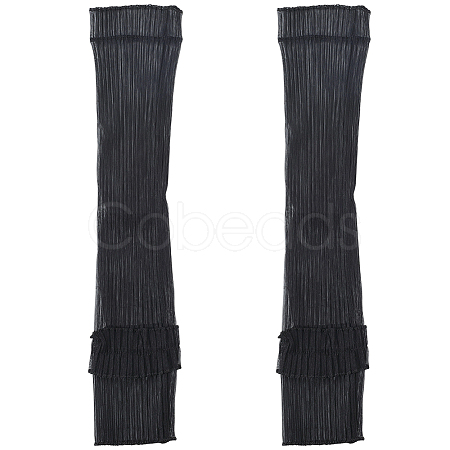Polyester Lace Arm Oversleeves for Women AJEW-WH20007-88A-1