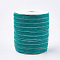 Single Face Velvet Ribbon, Light Sea Green, 3/8 inch(9.5~10mm), about 50yards/roll(45.72m/roll)