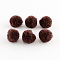 DIY Doll Craft Pom Pom Yarn Pom Pom Balls, Coconut Brown, 10mm, about 2000pcs/bag