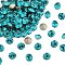 Preciosa&reg MAXIMA Crystal Round Stones, Czech Crystal, Dura Foiling, Round(431 11 615 Chaton), 60230 Blue Zircon, SS24(5.25~5.45mm)