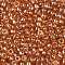 TOHO Round Seed Beads, Japanese Seed Beads, (103C) Dark Topaz Transparent Luster, 8/0, 3mm, Hole: 1mm, about 1110pcs/50g