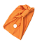 Polyester Sweat-Wicking Headbands, Non Slip Button Headbands, Yoga Sports Workout Turban, for Holding Mouth Cover, Orange, 440x160mm