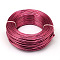 Aluminum Wire, Bendable Metal Craft Wire, Flexible Craft Wire, for Beading Jewelry Craft Making, Cerise, 20 Gauge, 0.8mm, 300m/500g(984.2 Feet/500g)