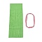 Paper Tassel Banner, with Cotton Cord, Lime, 335mm