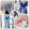 3 Rolls Polyester Organza Ribbons SRIB-TA0001-25-8