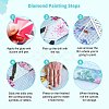 5D DIY Diamond Painting Animals Canvas Kits DIY-C004-11-7