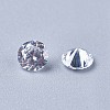 Cubic Zirconia Pointed Back Cabochons ZIRC-WH0001-B06-2