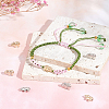 200Pcs 2 Colors CCB Plastic Beads FIND-PH0008-29-8
